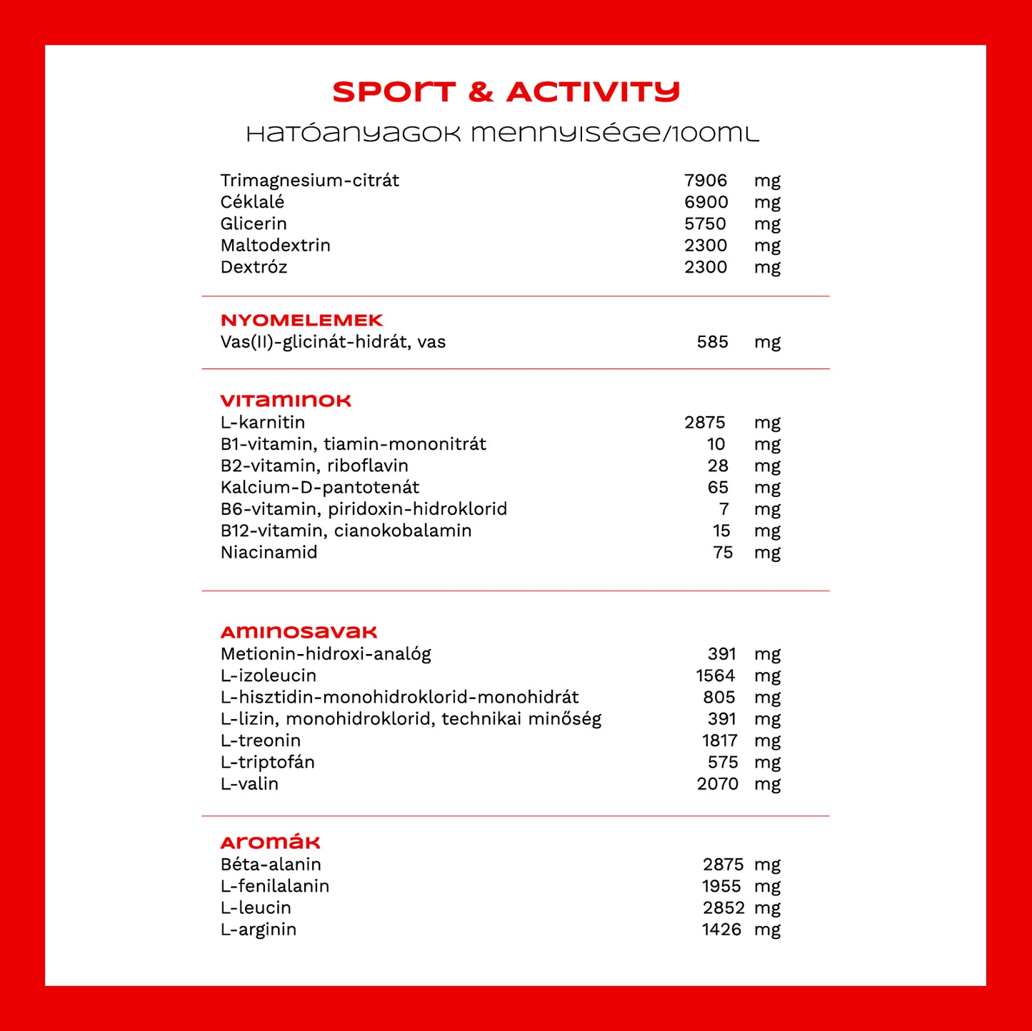 Sport & Activity